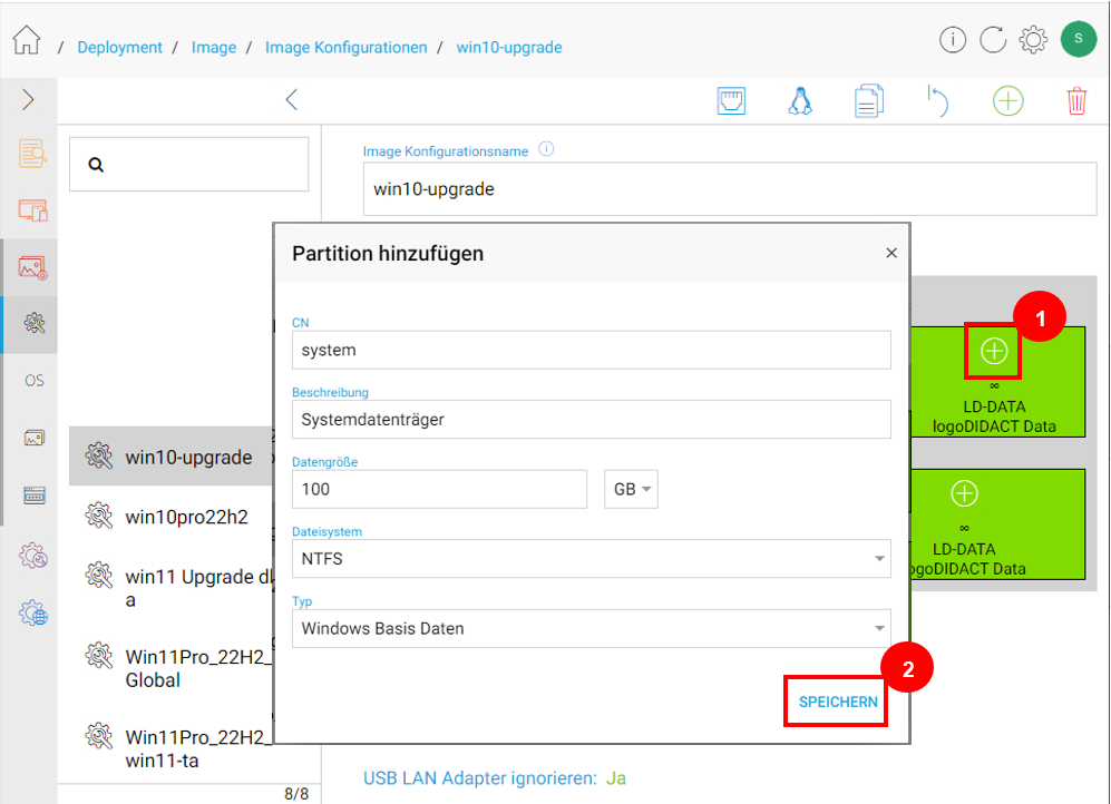 neue Partition