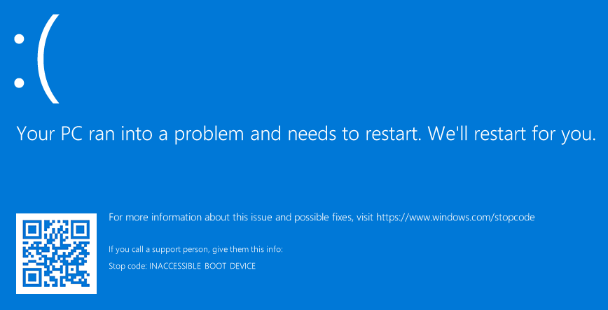 Windows Bluescreen